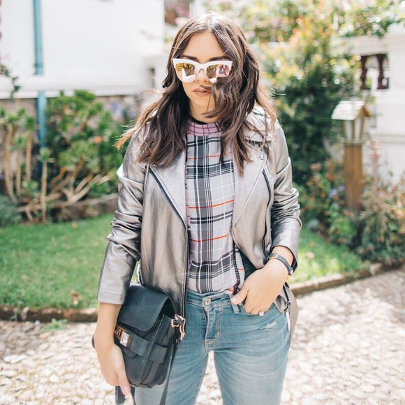 guess metallic jacket